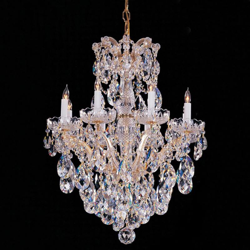 8-light Maria Theresa classic chandelier
