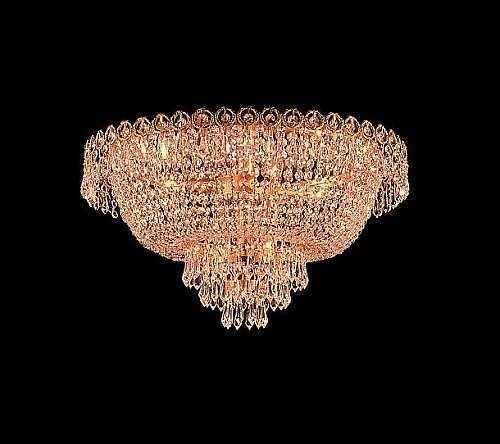 6-light 46cm flush mount 