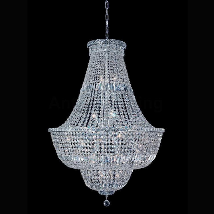 80cm chrome crystal chandelier 